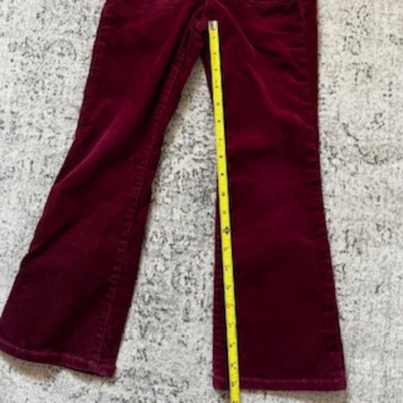 🧡3/15 GAP 70s Flair High Rise Corduroy Pants Adjustable Waist Kids 6 SLIM - Picture 5 of 10